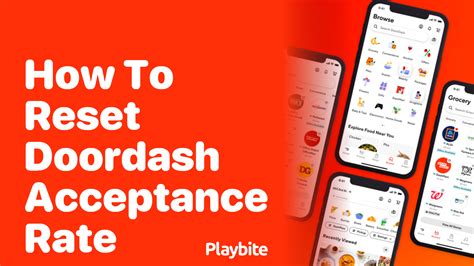 How to reset doordash acceptance rate. 3. Review your acceptance rate history and be prepared to explain any discrepancies. 4. Be professional and respectful, even if you disagree with their decision. Step 3: Accept New Deliveries and Improve Your Performance. Once DoorDash Support has reset your acceptance rate, you can start accepting new deliveries and improving … 