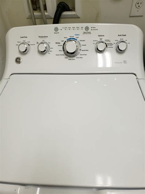 I have a 4-5 yrs old GE GTW460ASJ0WW top loading washing machine. Just installed new GE WH22X29556 control board. Apparently I didn't program it …