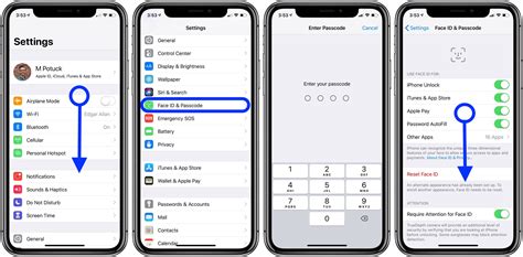 How to reset password in iphone