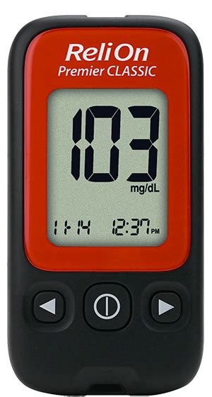 Walmart Glucose Meter and Test Strips the Relion Pre