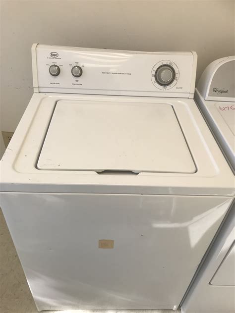 How to reset roper washing machine. roper washing machine. When I close the lid on my washing machine the red light labeled Lid Locked is just blinking red. ... How to reset a roper washer. Top and about 3 years old. Yesterday it would fill with water and drain, … 