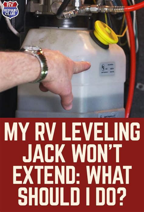 How to reset rv leveling jacks. This nut and screw are also the adjusting points for the leveling board so those are the items you'll be dealing with. Step 1 is to manually level the coach. Use the control pad to manually level the coach to your satisfaction. Use a small spirit level to establish what "level" is. 
