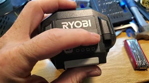 How to reset ryobi 40v battery. Remove the battery pack from the charger once it is fully charged and ready for use. If the tool stops during use, release the trigger to reset and resume ... 