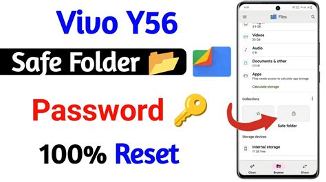 How to reset safe folder password without losing data in vivo.  Whether you cho...