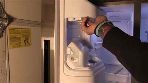 How to reset samsung refrigerator ice maker. 2. Press and Hold the Reset Button. Once you’ ve found the reset button, press and hold it for 5-10 seconds. You may hear a beep or see a light indicating that the reset is complete. 3. Unplug the Refrigerator. After resetting the ice maker, unplug the refrigerator from the power outlet for 5 minutes. 
