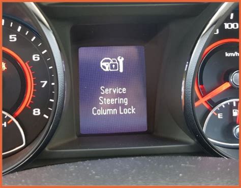 How to reset service steering column lock