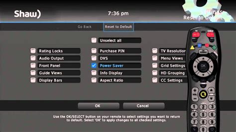 How to reset shaw hd box - How to reset shaw hd box? :: Ask …