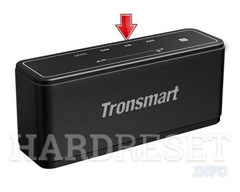How to reset tronsmart. .  ...