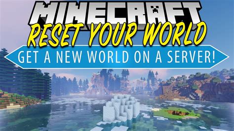 How to reset world on minecraft server