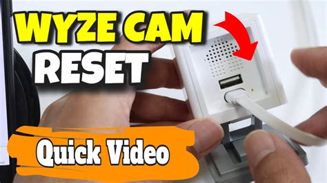 How to reset wyze pan cam. Webcam Firmware Instructions. Can't connect to the Live Stream. Remote Live Stream Failure. Settings Not Updating. Alexa cannot discover or connect to the camera. IFTTT Troubleshooting. Google Assistant cannot recognize or connect to the camera. Poor Image Quality. How to flash your Wyze Cam firmware manually. 