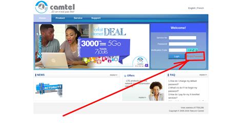 How to reset your CAMTEL password Switchn