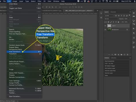 How to resize file in photoshop