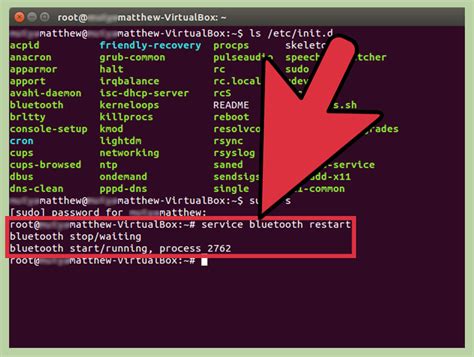 How to restart ftp service in linux