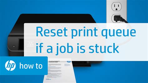 How to restart mac when frozen.  Clearing a stalled print queue on an HP printer mea...