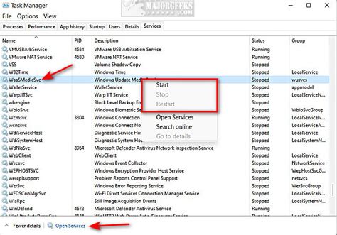 How to restart network service in windows