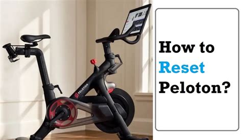 Peloton Bike, Bike+, Tread, Tread+, and Row Instructions. To perform a factory reset from the touchscreen settings: Tap the time on the top right corner of the touchscreen and select “Settings” from the dropdown menu. Select “Device Settings” and proceed to “System.”. Select “Factory Data Reset” and then “Reset Tablet.”.
