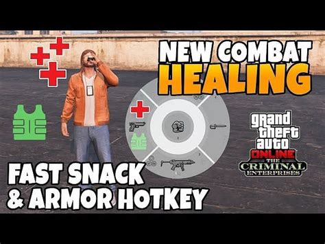How to restock armor and snacks in GTA Online Criminal Enterprises