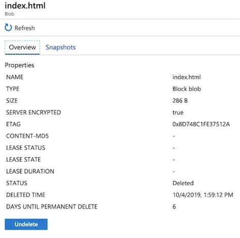 How to restore deleted Azure Storage Blobs DevCoops