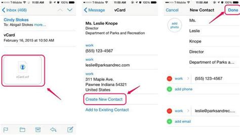How to restore vcf file in iphone
