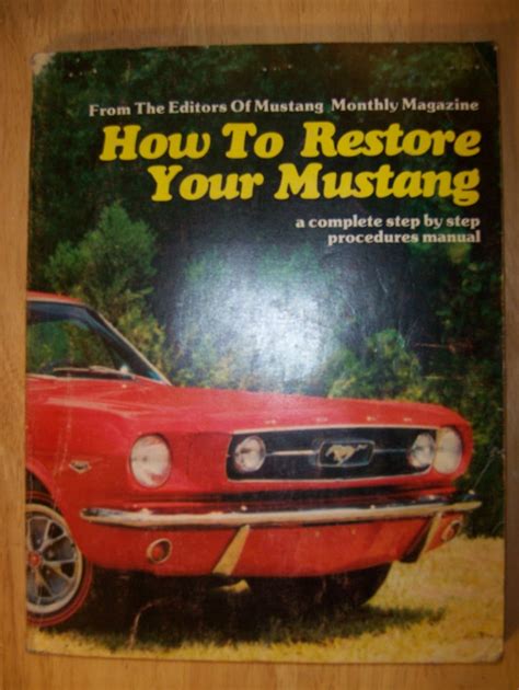 How to restore your mustang a complete step by step procedure manual by larry dobbs 1989 01 01. - A handbook of climatic treatment by william r huggard.