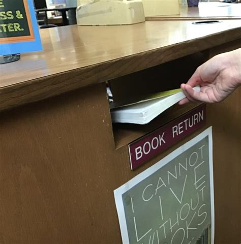 Books can be returned anytime, you don’t need to wait