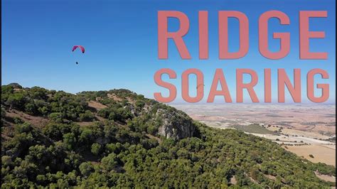How to ridge soar paragliding