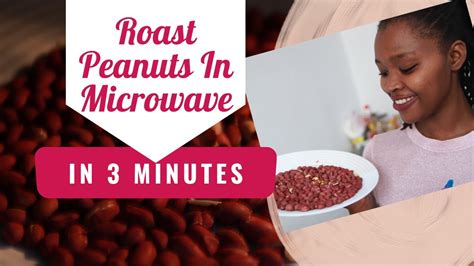 How to roast peanut in microwave