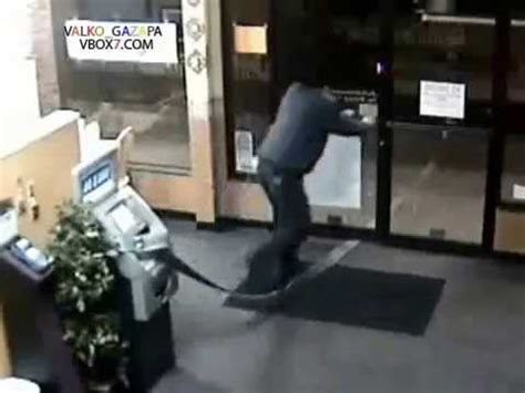 How to rob an ATM very fast!!! :D - YouTube