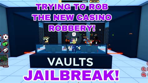 How to rob casino in jailbreak roblox. Hi guys! I'm back with another video on how to rob the new casino robbery in Jailbreak! This robbery was created at the April 2022 live event along with the ... 