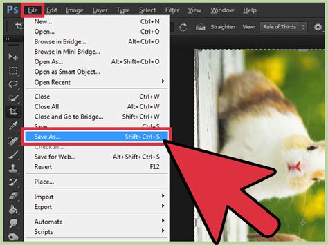 How to rotate stuff in photoshop