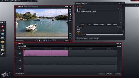 How to rotate videos in lightworks