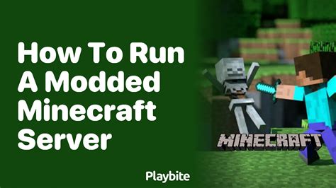 How to run a modded minecraft server