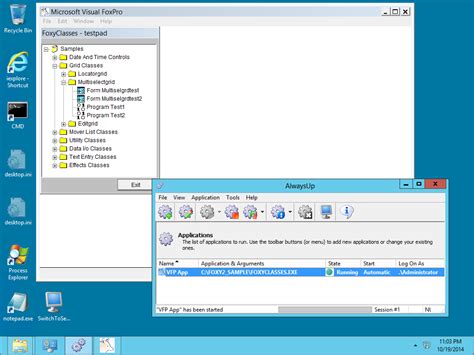 How to run any Visual FoxPro program as a Windows Service (8/2012/7/2008/Vista/2003/XP)