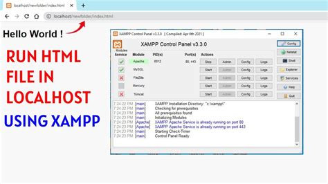 How to run aspx file in localhost