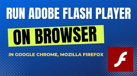 How to run flash in chrome