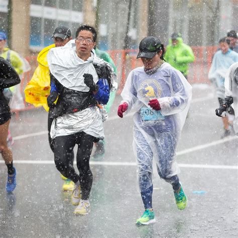 How to run marathon in rain