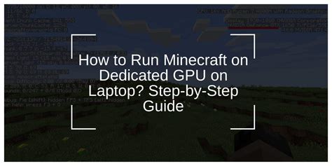 How to run minecraft