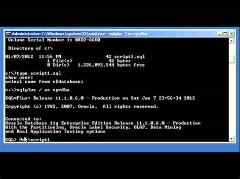 How to run sqlplus in powershell.  I want to execute an SQL file with sqlplus, but when I try...