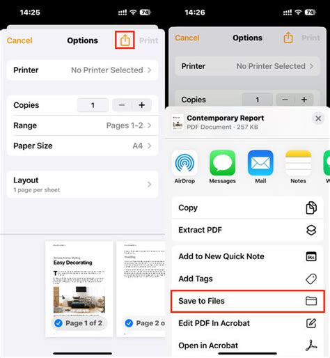 How to save a file in iphone