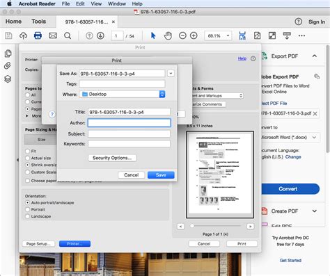 Adobe Acrobat. Convert a PDF to JPG image. 