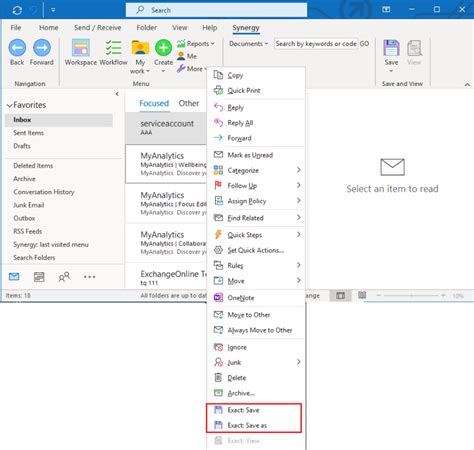 How to save email address in outlook