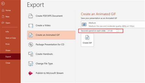 How to save gif in powerpoint