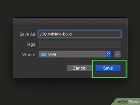 How to save javascript file in sublime text. js file, then use a web browser console to see th...