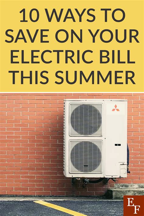 How to save on your electric bill in summer