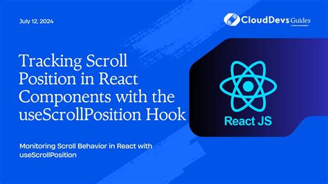 How to save scroll position in react.  Step-by-Step Guide 🛠️ Step 1: Save...