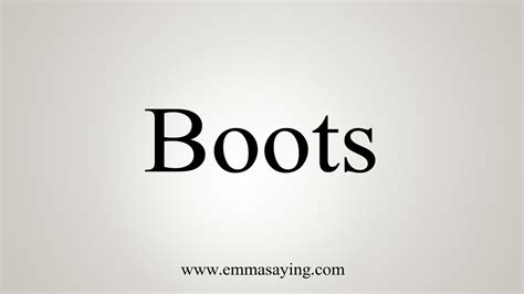 How to say "Boots" in Korean. - languagedrops.com