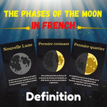 How to say The Moon in French? - Definitions.net