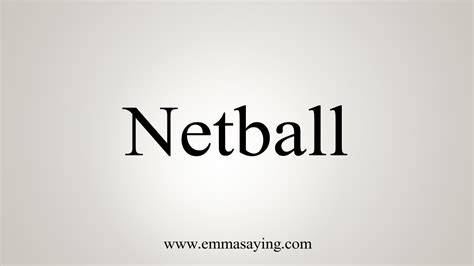 How to say netball in German - WordHippo