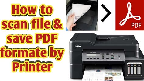 How to scan a document with printer and turn to a file