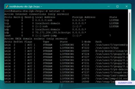 How to scan ports in linux